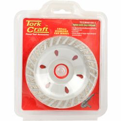 Dia.cup Wheel 100mm X 22.23mm Turbo Cold Pressed Contractor