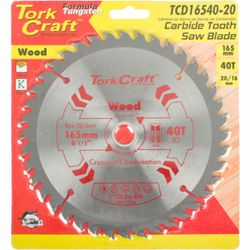 Blade Tct 165 X 40t 20/16 General Purpose Combination