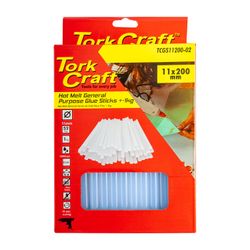 Glue Stick 11 X 200mm 52pc 1kg Hot Melt Gen. Purpose Eva 18000cps