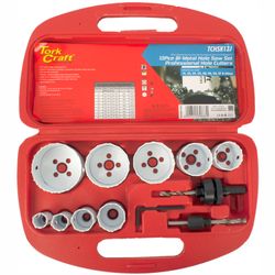 Holesaw Set 13pc In Case Bi-metal