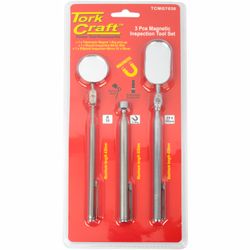 Magnetic Inspection Tool Set 3pc 2 X Insp. Mirror 1 X Pick Up
