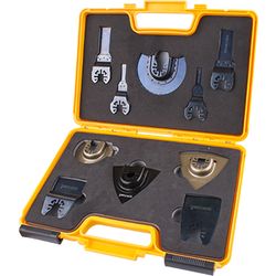Quick Change Oscillating All Round Purpose Accessory Set 10pc