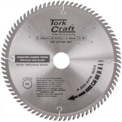 Blade Tct 230 X 80t 30/1/16 Tcg Positive Profesional Industrial