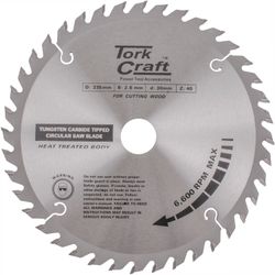 Blade Tct 235 X 40t 30/25/16 Atb Positive Profesional Industrial