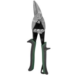Tin Snip 260mm Right & Straight Cut Green