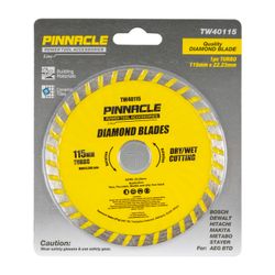 Diamond Blade Turbo Wave 115mm X 22.22 PINNACLE