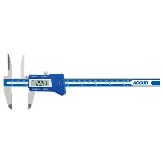 Digital Caliper With Long Upper Jaws 0-200mm/0-8" 0.01mm/0.0005"