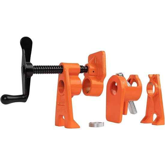 PONY Pro 3/4" 25mm Pipe Clamp Fixture Self Standing Feet