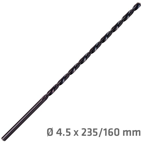 Hss Drill Bit 4.5mm 235 X 160 Extra Long
