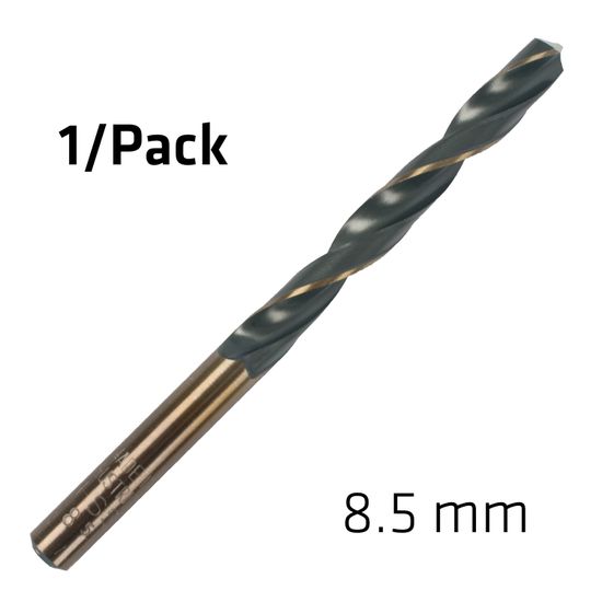 Hss Sprint Master 8.5mm X1 Sleeved Din338 ALPEN Drill Bit