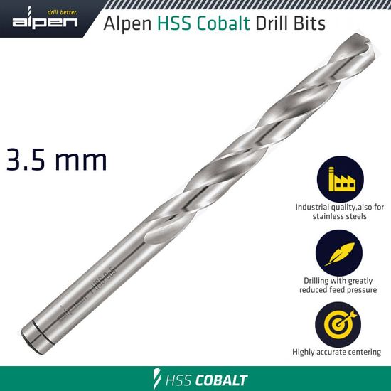 Hss Cobalt Drill Bit 3.5mm