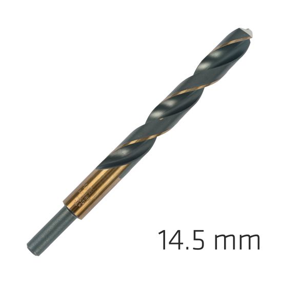 Hss Sprint Master 14.5mm Red Shank 9.5mmx1 Sleeved Din338 ALPEN Drill