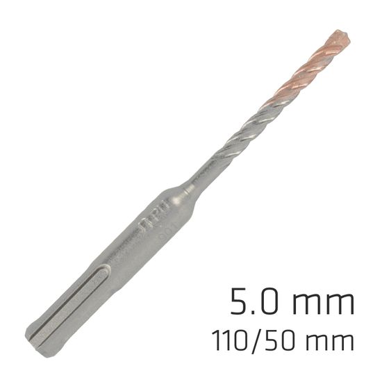 Force X 5.0 X 110/050 Sds-plus Rebar Drill Bit X4 Cutting Edges