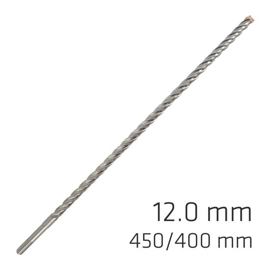 Force X 12.0 X 450/400 Sds-plus Rebar Drill Bit X4 Cutting Edges