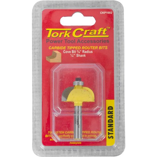 Cove Router Bit 3/8"