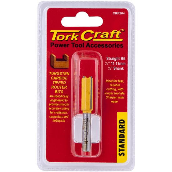 Router Bit Straight 7/16" (11.11mm)