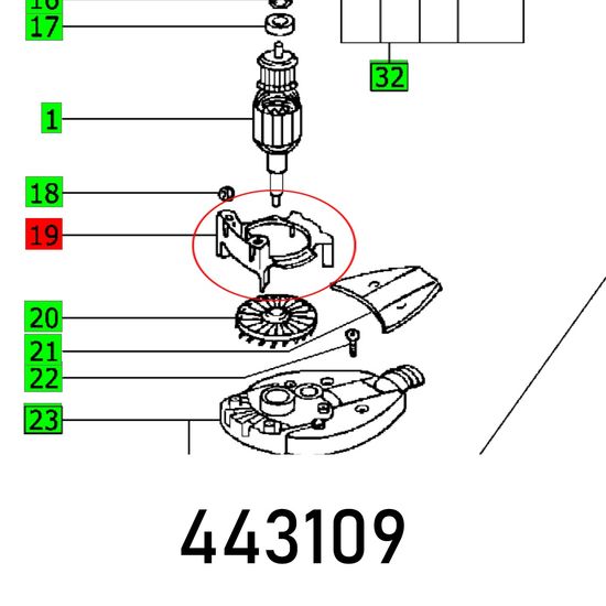Fan Housing Rs 1