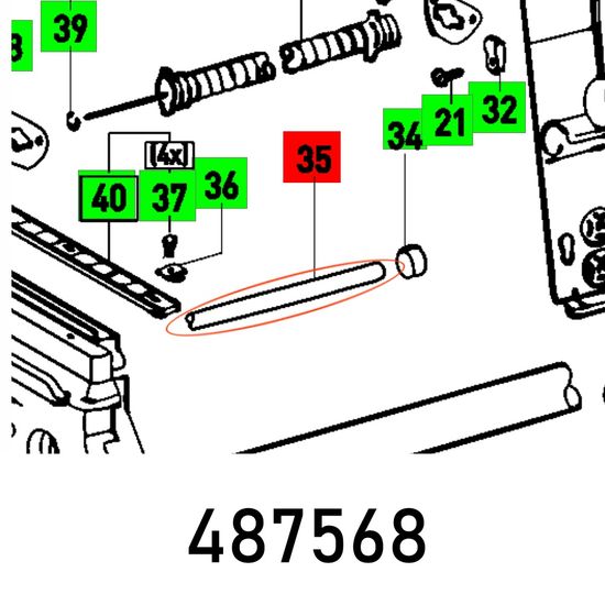 Pull Rod Cs 70 Eb