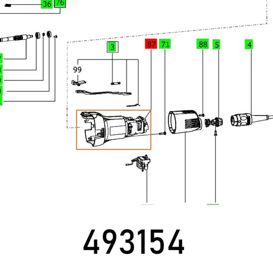 Housing Df 500 Q