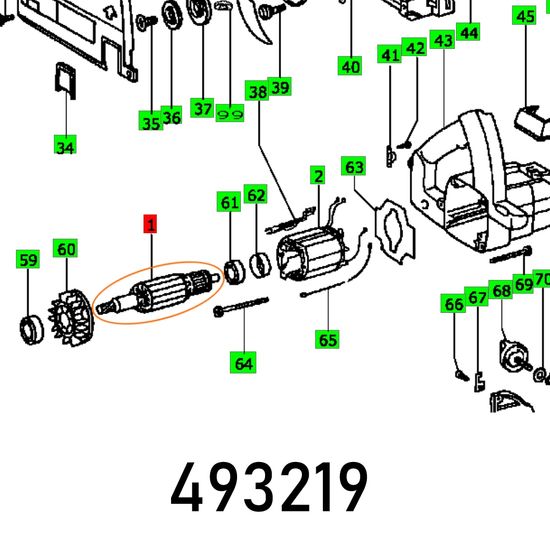 Armature 230v Ap 55 230v Et-bg
