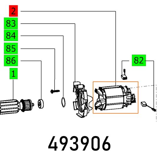 Field Assembly Df 500 Q Et-bg