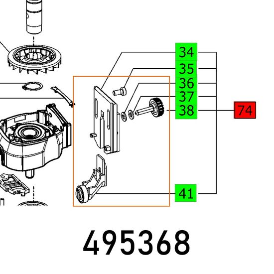 Scanning Shoe Mfk 700 Eq Et-bg