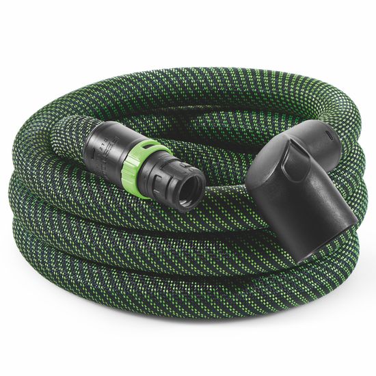 FESTOOL D 27/32x3,5m-AS-90&deg;/CT Antistatic Suction Hose 3.5m