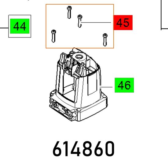 Screw M5x25 K Sf Wn 1352