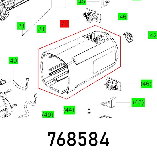 Motor Frame Ag 230-26 R