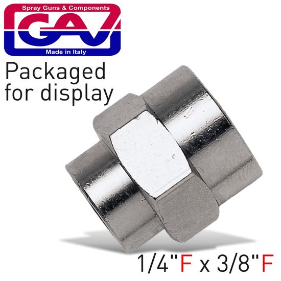 Reducing Socket 1/4 X 3/8 F/f Packaged