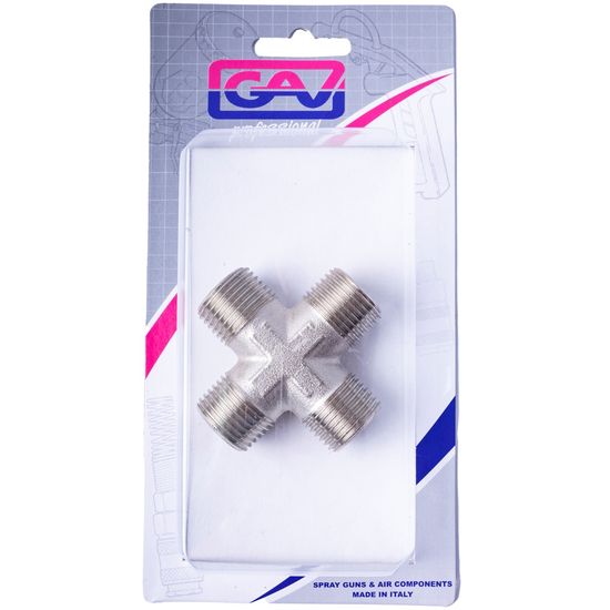 4-way Connector 1/2" Mmmm Packaged