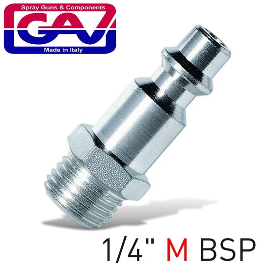 Quick Coupler Inserts 1/4"m Usa