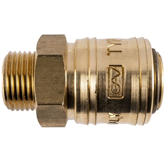 Brass Male Quick Coupler 3/8"m German