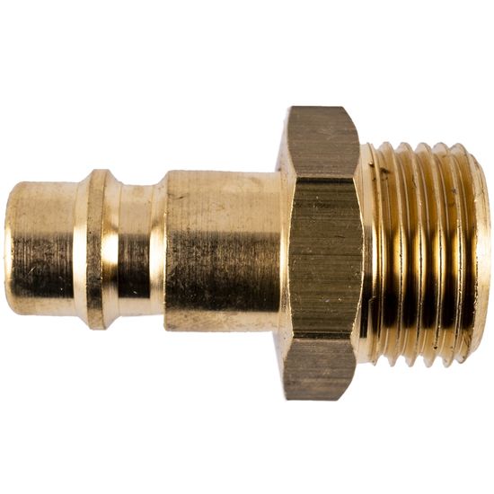 Brass Connector Brass 3/8"m German