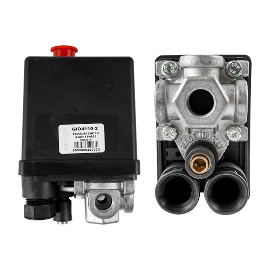 Pressure Switch 4 Way 1 Phase Push In Bx16prm04