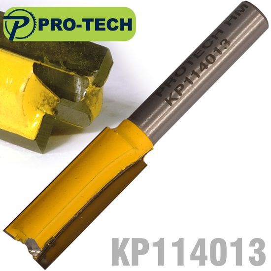 Straight Bit 3/8"(9.5mm) X 1"(25.4mm) Cut 2 Flute W/bottom Cut 1/4" Sh