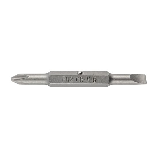 Replacement Bit 75mm Double Ended 8mm.sl6mm/ph2 For Kt2677