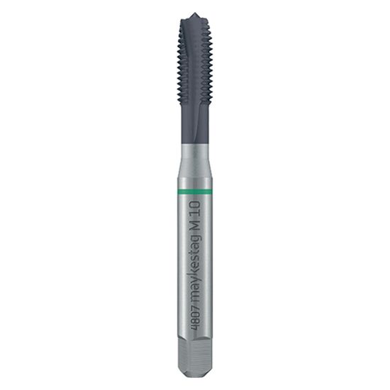 Hssco Machine Tap M 3 Din 371 B S/p. Green Ring Alunit