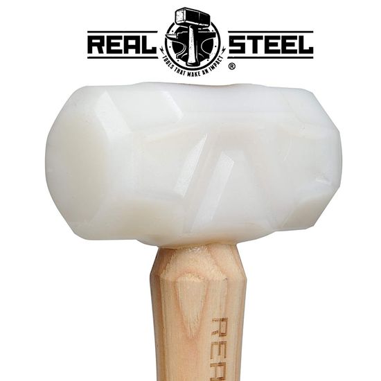 Hammer Urethane 38mm 1 1/2" Face Diam. Hick. Wood Handle
