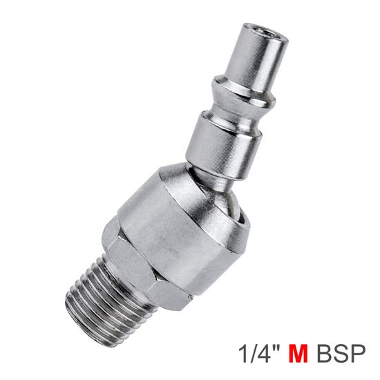 Swivel Connector 1/4" M Bsp Aro Type