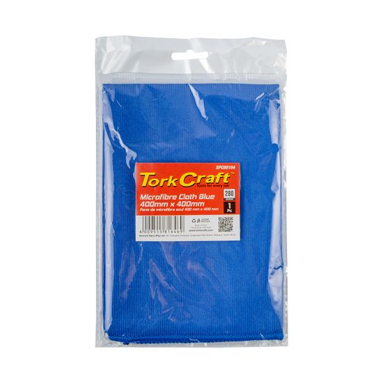 Microfibre Cloth Blue 400mm X 400mm