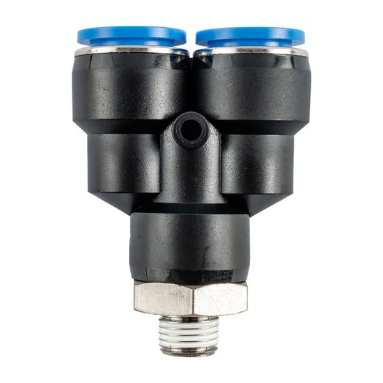Pu Hose Fitting Y Joint 16mm - 1/4"m