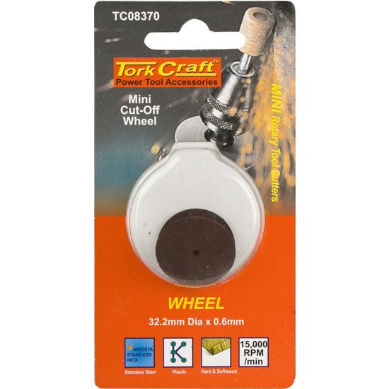TORK CRAFT Mini Cut-Off Wheel 32.2mm X 1.2mm 5pc