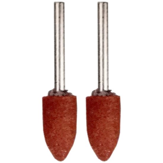 TORK CRAFT Mini Grinding Stone 9.5mm Bullet 3.2mm Shank 2 Piece