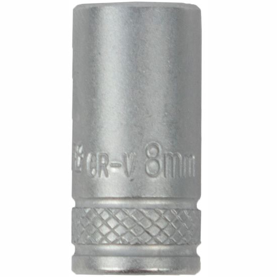 Socket 8mm 1/4" Drive Crv 12 Point