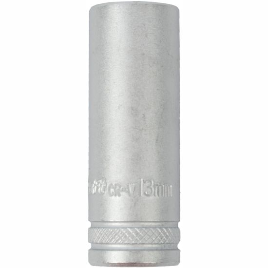Socket 13mm 1/4" Dr Deep Socket Crv 12 Point