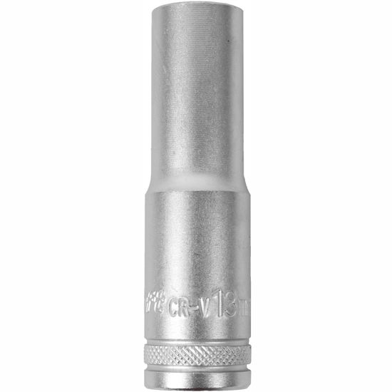Socket 13mm 1/2" Dr Deep Socket Crv 12 Point