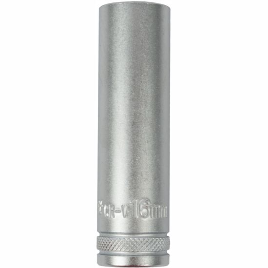 Socket 16mm 1/2" Dr Deep Socket Crv 12 Point