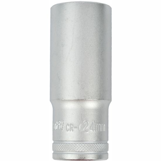 Socket 24mm 1/2" Dr Deep Socket Crv 12 Point