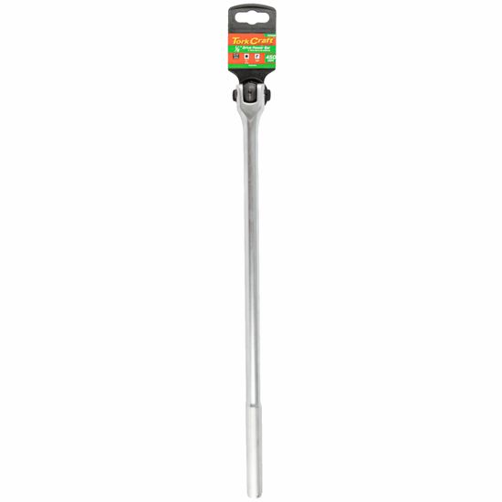 Power Bar 1/2" Drive 450mm Swivel Head Steel Handle